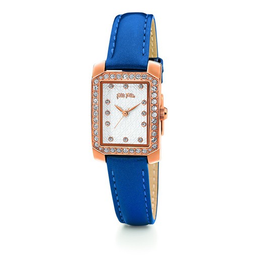 Reloj Folli Follie Mujer WF13B053SSA Piel Azul