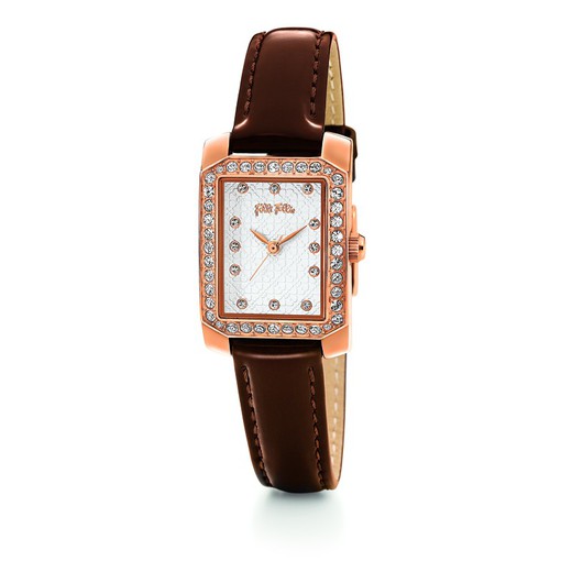 Reloj Folli Follie Mujer WF13B053SSM Piel Marron