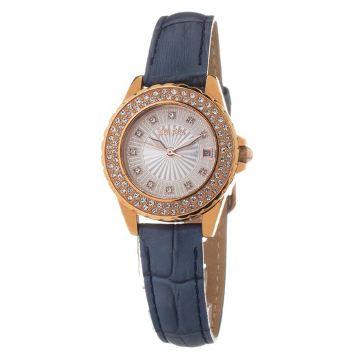 Reloj Folli Follie Mujer WF13B071STA Piel Azul