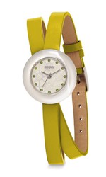 Reloj Folli Follie Mujer WF13F030SSF Piel Amarillo