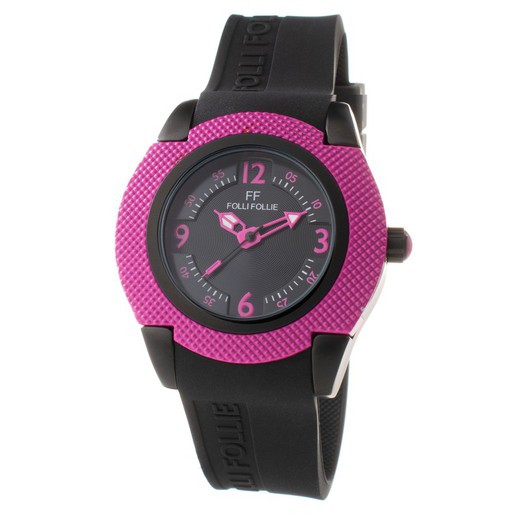 Reloj Folli Follie Mujer WF13Y028ZPP Sport Negro