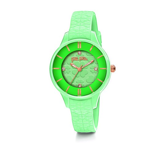 Reloj Folli Follie Mujer WF15P027ZSE Plastico Verde