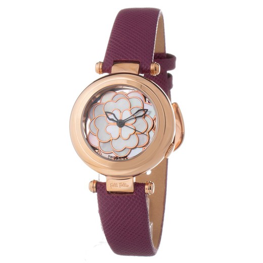 Reloj Folli Follie Mujer WF15R009SP Piel Violeta