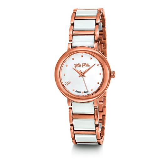 Reloj Folli Follie Mujer WF15R011BSW Acero Blanco