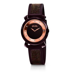 Reloj Folli Follie Mujer WF15R013ZSB Plastico Marron