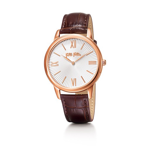 Reloj Folli Follie Mujer WF15R033SPW Piel Marron