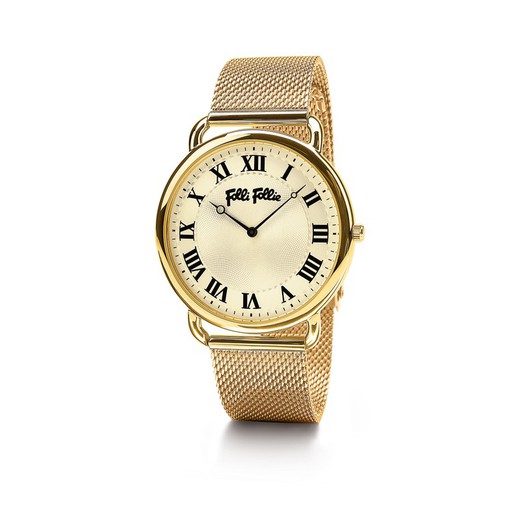 Reloj Folli Follie Mujer WF16G014BP Acero Dorado