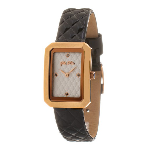 Reloj Folli Follie Mujer WF16R026SSN Piel Negro