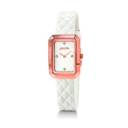 Reloj Folli Follie Mujer WF16R026SSW Piel Blanco