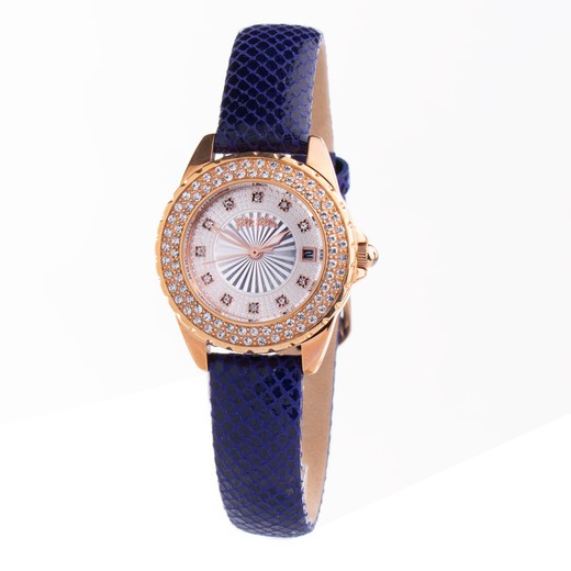 Reloj Folli Follie Mujer WF1B006STA Piel Azul