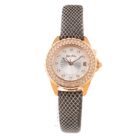 Reloj Folli Follie Mujer WF1B006STM Piel Gris