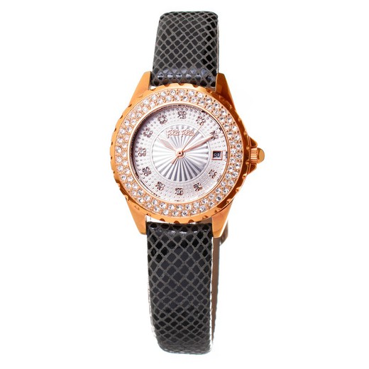 Reloj Folli Follie Mujer WF1B006STN Piel Negro