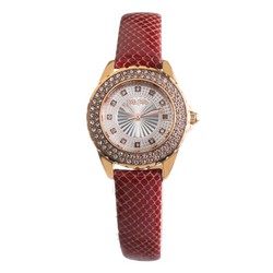 Reloj Folli Follie Mujer WF1B006STSR Piel Rojo