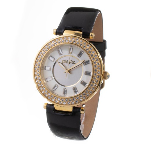 Reloj Folli Follie Mujer WF1C020SSZ Piel Negro