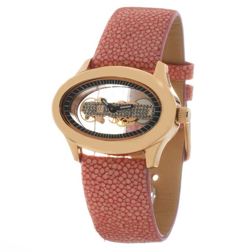 Reloj Folli Follie Mujer WF1R016SSK Piel Rosa