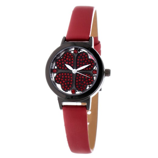 Reloj Folli Follie Mujer WF2Y005SSR Piel Rojo