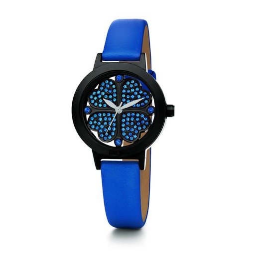 Reloj Folli Follie Mujer WF2Y005SSU Piel Azul