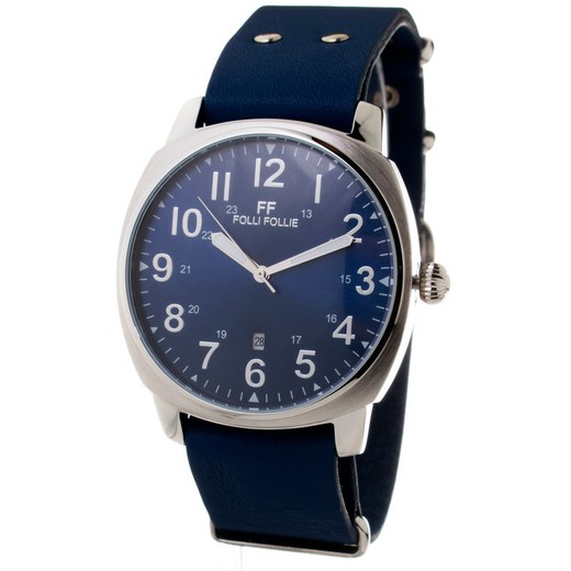 Reloj Folli Follie Mujer WT14T001SDA Piel Azul