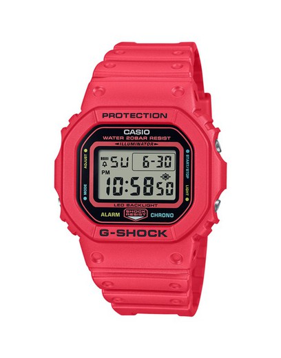 G-Shock Casio DW-5600EP-4ER Sportuhr in Rot