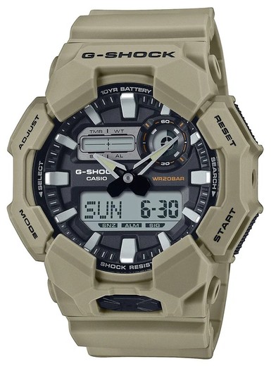 Reloj G-Shock Casio GA-010-5AER Sport Beige