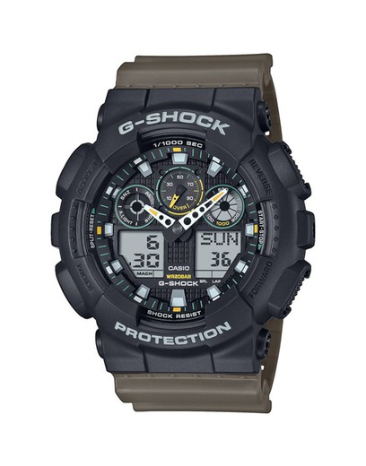 Reloj G-Shock Casio GA-100TU-1A3ER Sport Marrón