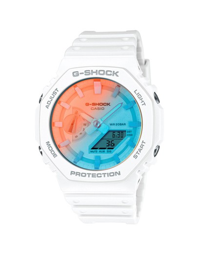 Reloj G-Shock Casio GA-2100TL-7AER Sport Blanco