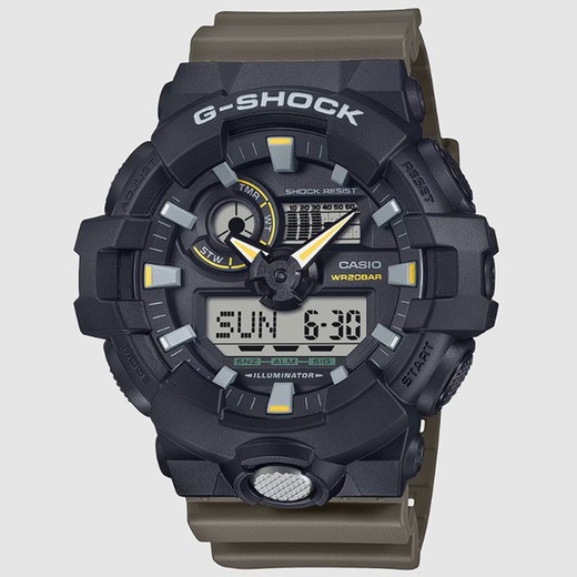 Reloj G-Shock Casio GA-710TU-1A3ER Sport Marrón