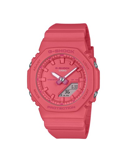 Relógio esportivo vermelho G-Shock Casio GMA-P2100-4AER