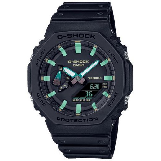 Reloj G-Shock Hombre GA-2100RC-1AER Sport Azul Oscuro