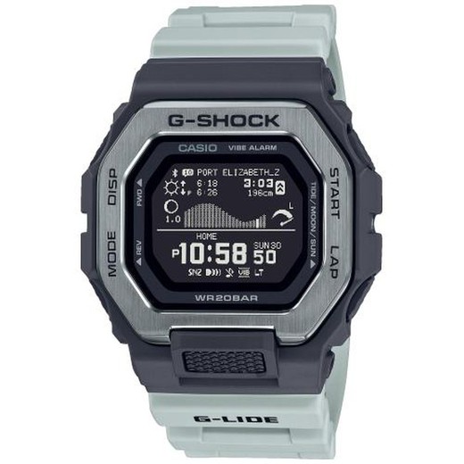 Reloj G-Shock Hombre GBX-100TT-8ER Sport Blanco