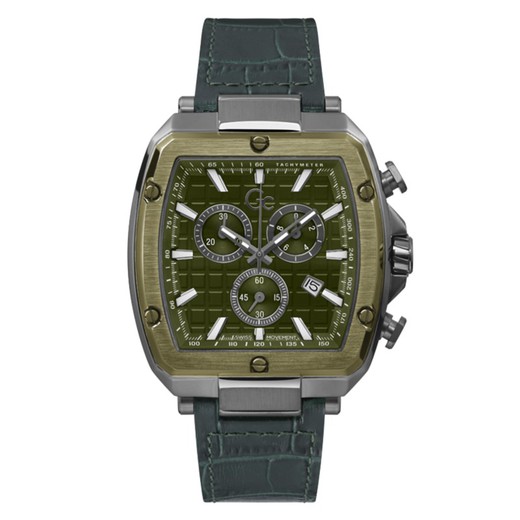 Reloj GC Hombre Y83011G9MF Piel Verde