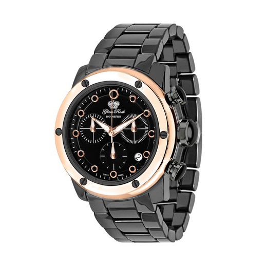 Reloj Glam Rock Hombre GR50110 Ceramico Gun Metal