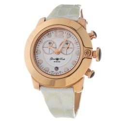 Reloj Glam Rock Mujer GR32166NC Cuero Nacar