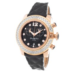 Reloj Glam Rock Mujer GR32199D Cuero Negro