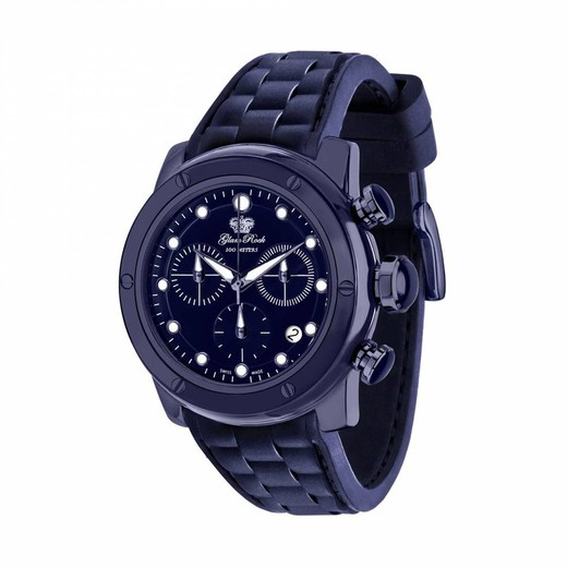 Reloj Glam Rock Mujer GR50113 Silicona Azul