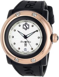 Reloj Glam Rock Mujer GR62019 Silicona Negro