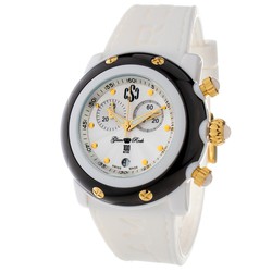 Reloj Glam Rock Mujer GR62109 Silicona Blanco