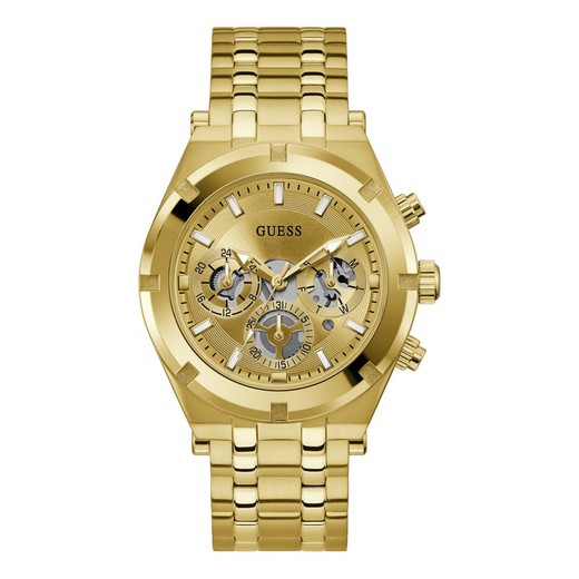 Ανδρικό ρολόι Guess GW0260G4 Gold