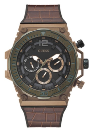 Guess Herenhorloge GW0326G2 Bruin