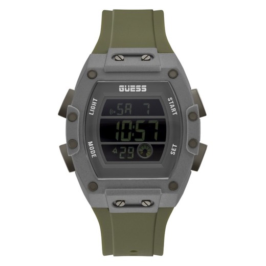 Ανδρικό ρολόι Guess GW0340G3 Πράσινο