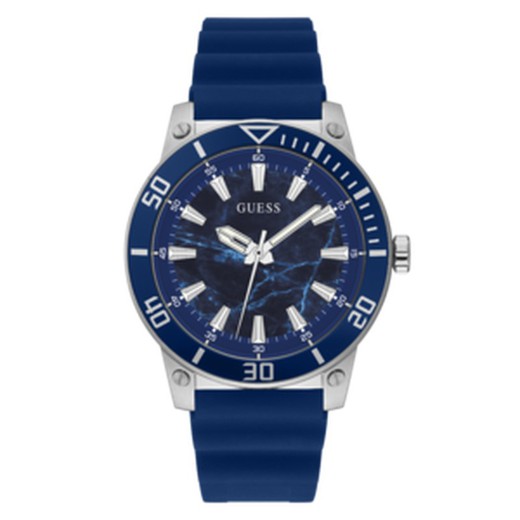 Guess Herrenuhr GW0420G1 QUARTZ Sport Blau