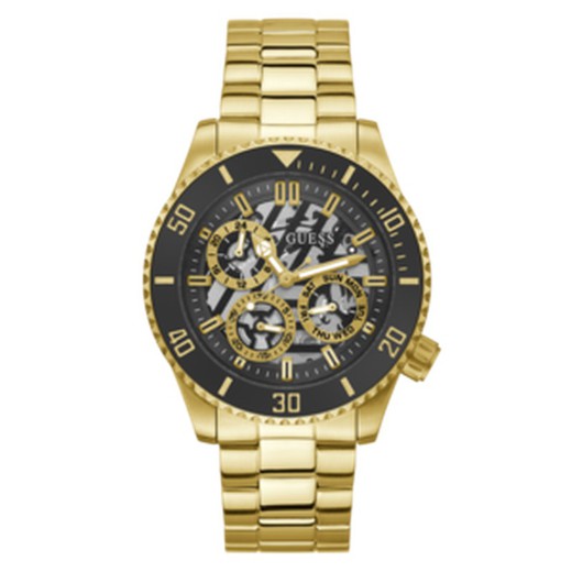 Guess Herrenuhr GW0488G2 Gold