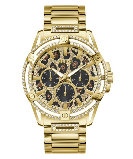 Reloj Guess Hombre GW0497G4 Dorado Circonitas