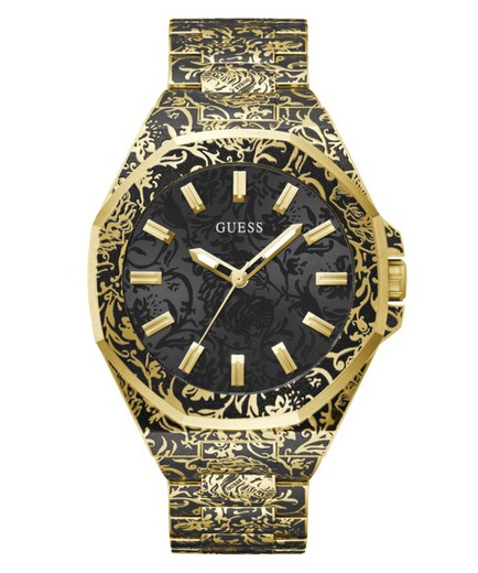 Rellotge Guess Home GW0700G1 Estampat Daurat Negre