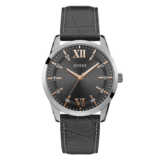 Montre Homme Guess W1307G1 Cuir Noir