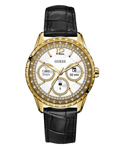 Orologio Guess Donna C1003L2 Touch Jemma Ladies Connect in pelle nera