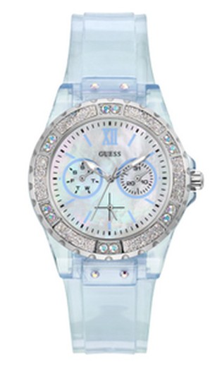 Reloj Guess Mujer GW0041L3 Sport Azul Transparente