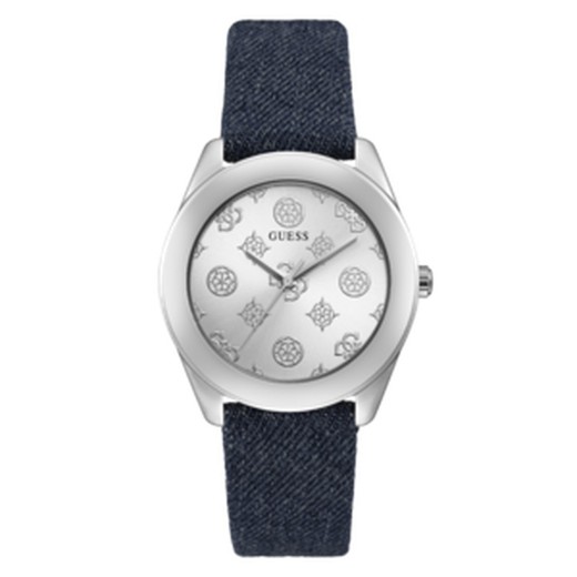 Guess Ladies Watch GW0228L1 Couro Azul