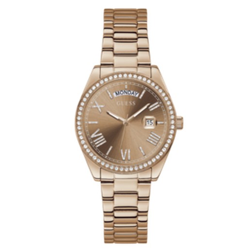 Guess zegarek damski GW0307L3 różowy
