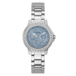 Guess zegarek damski GW0410L1 CROWN JEWEL stal